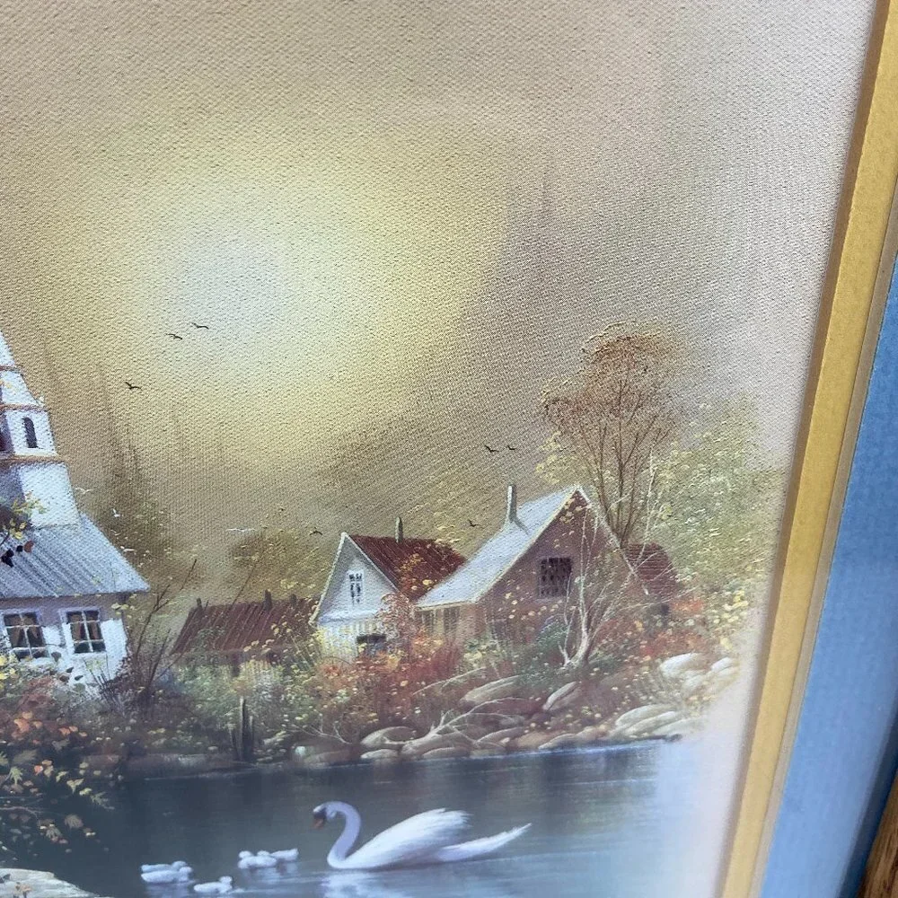 Vtg Andres Orpinas Art Print 12